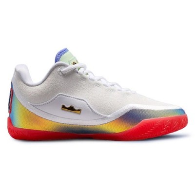 Men's Nike LeBron XXIII ''Motor King'' Wht/Mul-Clr-Lt Crimson (IB9562 102)