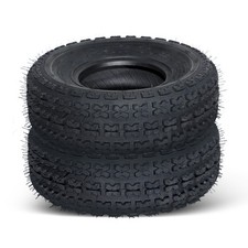 Set of 2 19x7-8 Sport ATV Knobby Tires All Terrain AT 4 Ply 19x7x8 Black Rubber