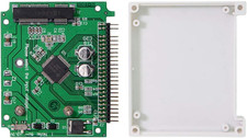 Msata Mini SATA SSD to IDE 44Pin 2.5 Inch Half-Heigh Hard Disk Case
