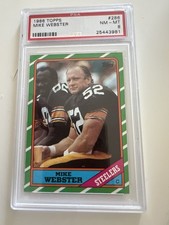 1986 Topps - #286 Mike Webster
