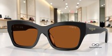 VOGUE VO5658SU W44 73 Black Dark Brown 53 mm Women's Sunglasses