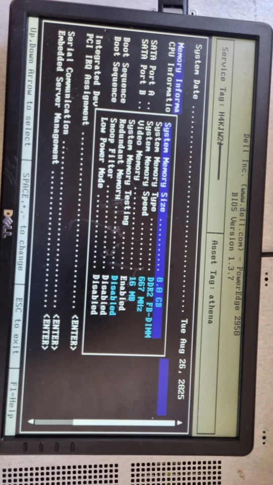 Dell PowerEdge 2950 - mit 1 Intel Xeon E5420 2,50GHz, 4GB DDR2 RAM, 4 NICs - Bild 4 von 4