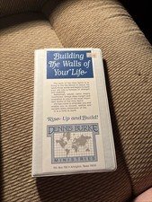 building the walls of your life by Dennis Burke ministries three cassette tapes