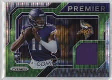 2021 Panini Prizm Premier Jerseys Neon Green Pulsar Kellen Mond #PJ-18 1c3k