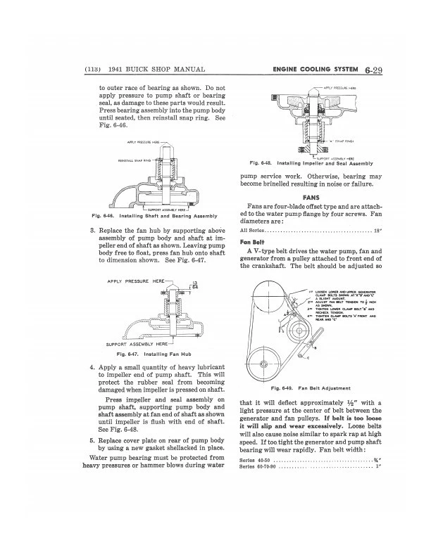 Manuale Di Riparazione Buick 1941 Special Super Century Roadmaster Limited - Immagine 4 di 4