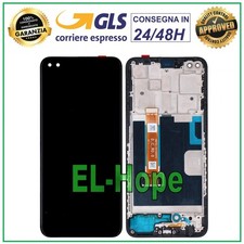 DISPLAY LCD + FRAME PER OPPO RENO 4Z 5G CPH2065 TOUCH SCREEN SCHERMO VETRO
