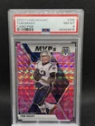 2020 Panini Mosaic Tom Brady MVPs #298 Prizm Camo Pink PSA 8 Patriots GOAT