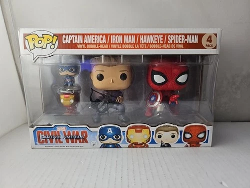 Funko Pop! Vinyl: Marvel - Captain America / Iron Man / Hawkeye / Spider-Man - 4
