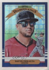 2019 Donruss Optic Diamond Kings Blue Pandora Prizm 61/99 David Peralta #28 p1b