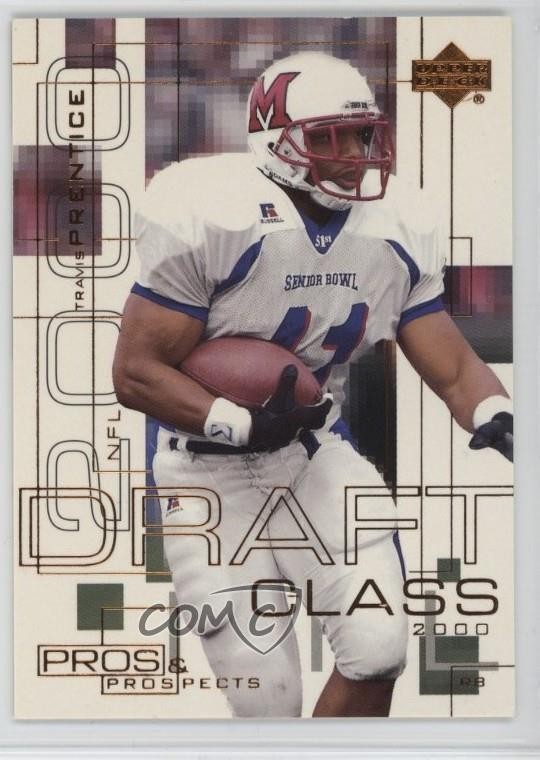 2000 Upper Deck Pros & Prospects Draft Class /1000 Travis Prentice Rookie RC 1u9