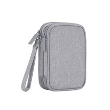 Portable Earphone Storage Bag Data Cable Organizer Multi Function Sundries Pouch