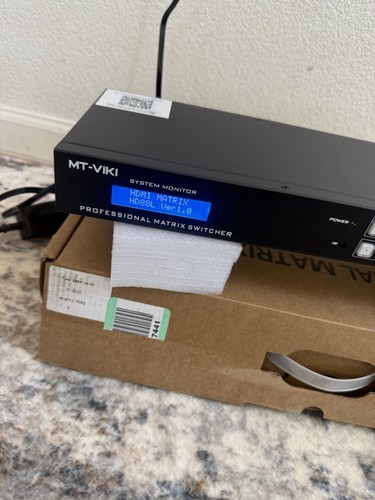 MT-VIKI 4K 30hz HDMI Matrix 8x8 8 in 8 out with Web GUI-NO REMOTE - Picture 2 of 6