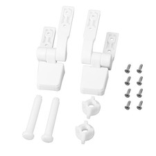 Toilet Seat Hinges Set Compatible with Jabsco 29098-1000 P107 White