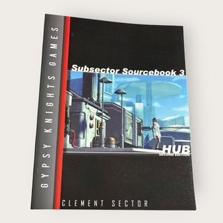 Subsector Sourcebook 3 HUB 2nd Edition Sci-Fi RPG Clement Sector Softcover