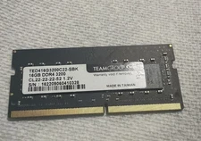 TEAMGROUP T-Force Zeus TTZD416G3200C22-SBK Laptop Memory 16GB DDR4