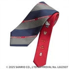 Sanrio Hello Kitty Tie Necktie Stripe Navy Gray Japan Limited Cosplay