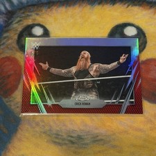 2026 Topps Chrome WWE Erick Rowan 145 Red # 5/5 Bookend SSP Wyatt Family