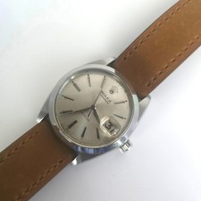 Vintage Rolex Oysterdate Precision 6694 Silver Dial Manual Wind 34mm