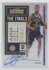 2020-21 Contenders Rookie Variation Finals Ticket 14/49 Cassius Stanley Auto n0c