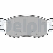 Delphi LP1951 brake pad set, disc brake for Hyundai, Hyundai (Beijing), Kia, Kia (D