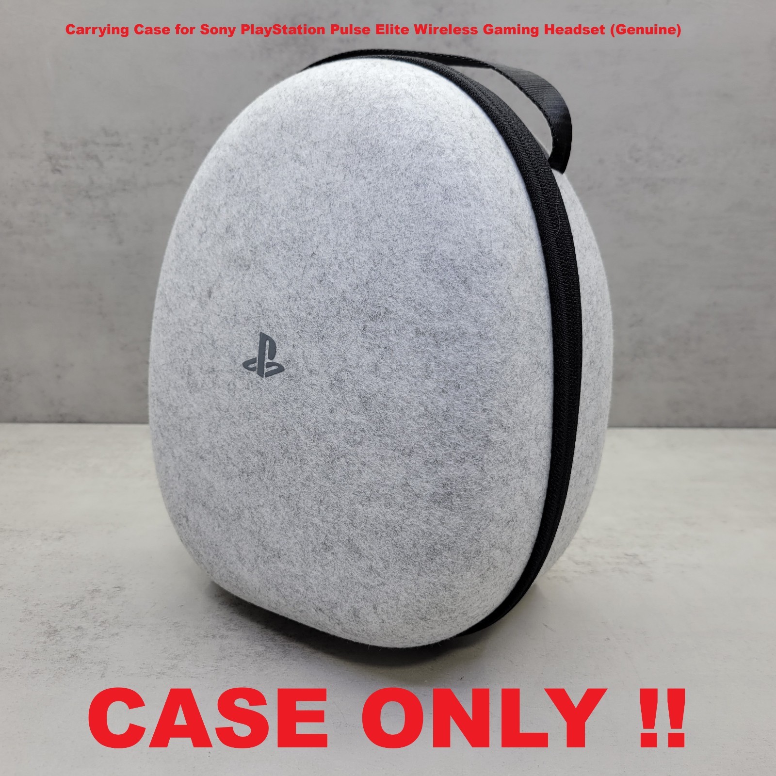 Carrying Case for Sony PlayStation Pulse Elite Wireless Gaming Headset &lpar;Genuine&rpar;