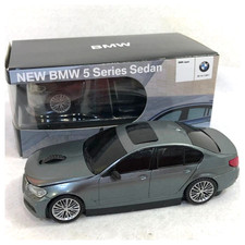 BMW 5 Series Sedan Gray Wireless Computer Mouse Rare Dealer Promo
