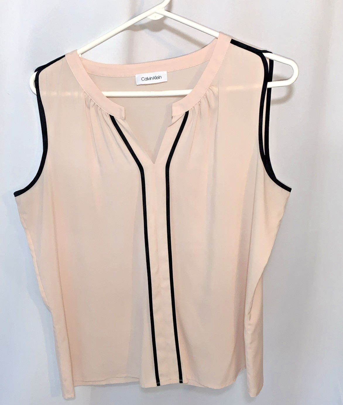 Calvin Klein professional pink blouse for work in sizes M and L