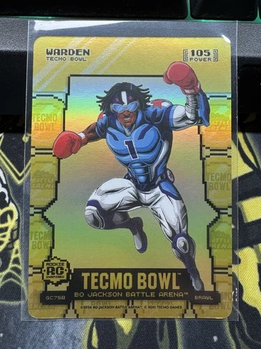 2026 Bo Jackson Battle Arena Warden GC758 105 Power Brawl Gold Coin