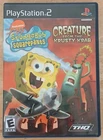 SPONGEBOB SQUAREPANTS: CREATURE FROM THE KRUSTY KRAB Sony PlayStation 2 PS2 NICE