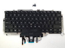 Genuine Dell Latitude 5400 5401 Backlit Dual Point Laptop Keyboard 3J9FC