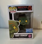 Funko Pop! Movies Masters of the Universe Baby Cringer FLOCKED #2027 w/protector
