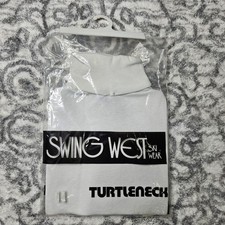 SWING WEST Ski Wear Vintage Turtle Neck New In Package Made In The USA Large