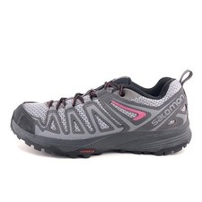 Scarpe Salomon X Crest da trekking trail running donna taglia 8,5 EUR 40,2/3 grigio rosa