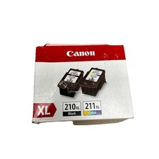 Canon 210XL Black 211XL Color Ink Cartrdige Set Genuine OEM Sealed Box Wear