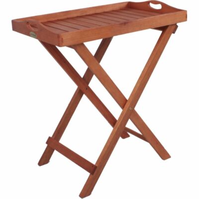 Garden Pleasure Stehtablett Dallas 68x44 cm Tabletttisch Beistelltisch klappbar