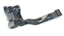 MacBook Air 13" A1466 2013 - 2017 DC Jack Audio USB Board w/ Cable 821-1722-A