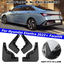 For Hyundai Elantra Sedan 2024+ Mud Flaps Splash Guard Mudguard Fender Set