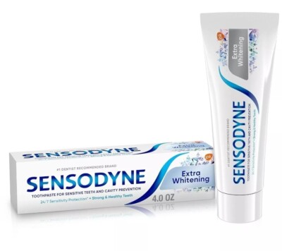 Sensodyne Extra Whitening Toothpaste 4Oz Each.                             342
