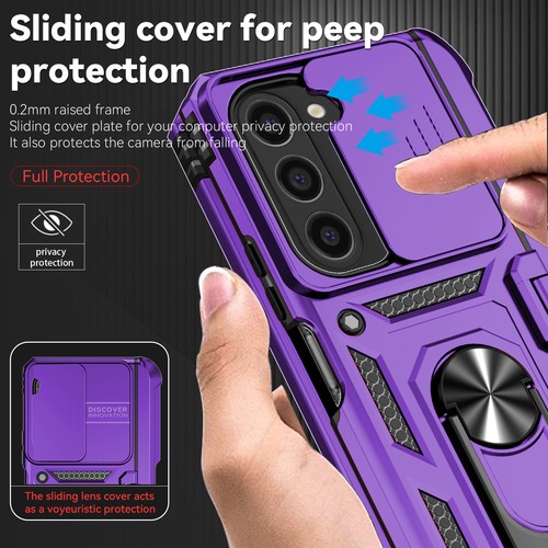 For Samsung Galaxy Z Fold 6 Shockproof Rubber Magnetic Kickstand Case - Picture 20 of 99