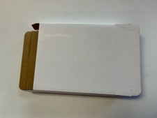 200 PCS 1 INCH MULTI CD CASE STURDY CORRUGATED WHITE CARDBOARD MAILER, SF002T