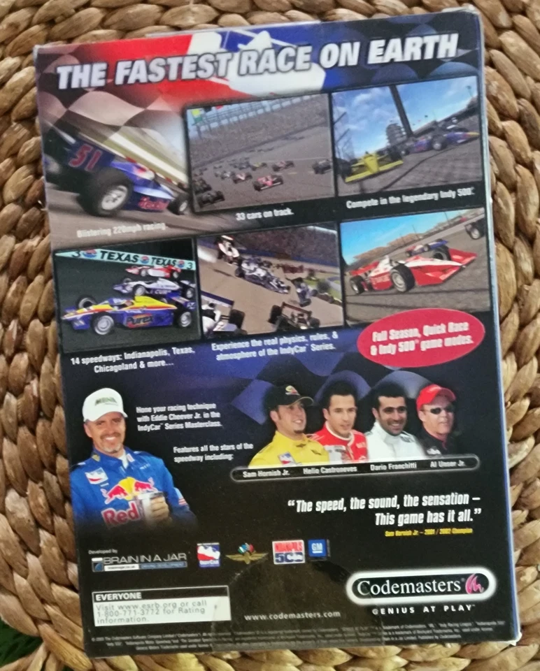 Indycar Series (PC CD) New US Retail Store Boxed Edition Sealed / Rare Item - Image 2 of 4