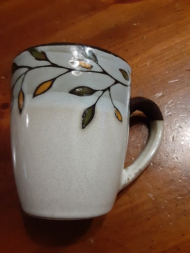 Pfaltzgraff Studio Pastoral Leaves Coffee Mug. 12 oz. - Picture 9 of 9