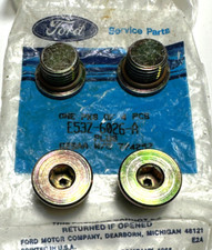 4 Genuine Ford Engine Block Plugs With O-rings 916-18 Nos E53z-6026-a