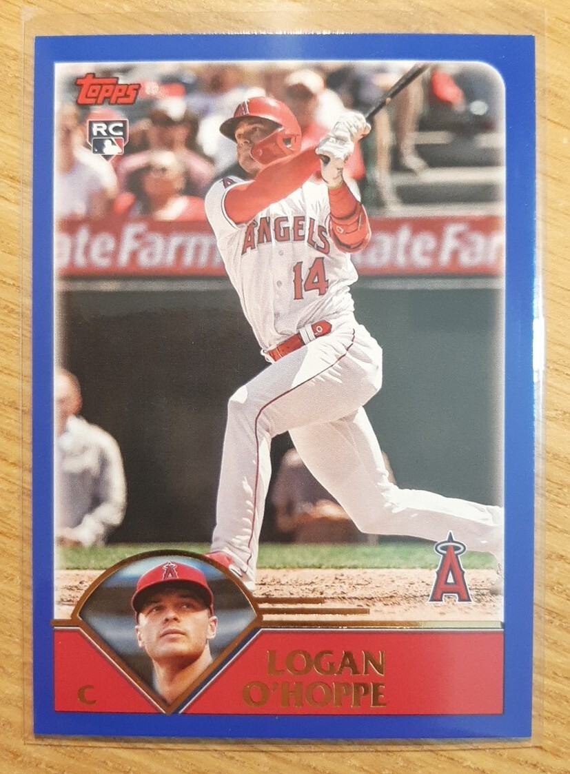 2023 TOPPS ARCHIVES LOGAN O'HOPPE ROOKIE #219 LOS ANGELES ANGELS