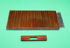 Reparatursatz für Ablagebox in Zebranoholz für MERCEDES W124 (Neu) 2 tlg.