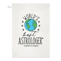 World's Best Astrologer Geschirrtuch SpüLlappen Lustiger Witz Toll
