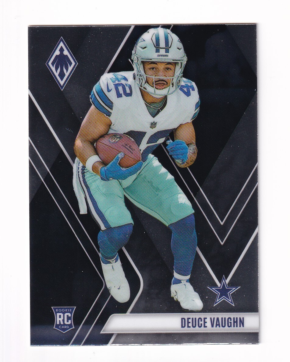 2023 PANINI PHOENIX FOOTBALL DEUCE VAUGHN ROOKIE CARD 134