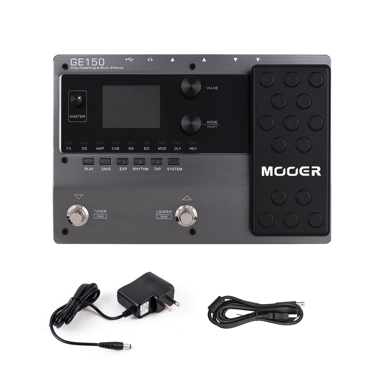 MOOER GE150 Amp Modelling & Multi Effects Pedal 55 Amp