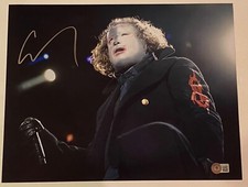 Corey Taylor Signed Autograph 11x14 Photo Slipknot Stone Sour Proof Beckett COA 