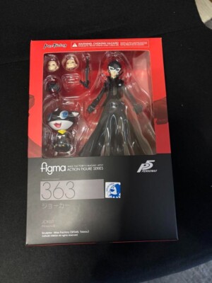 Figma ペルソナ5 joker figma Joker (Persona 5) Action Figure with Morgana Max